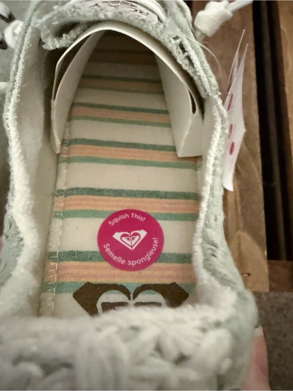 Roxy Bayshore II faded green Women's Sneakers 9.5 - Picture 4 of 11